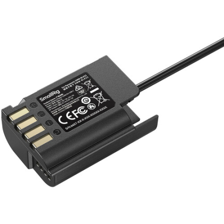 SmallRig 6657 - adapter zasilania typu Dummy, USB-C do akumulatora Panasonic DMW-BLK22